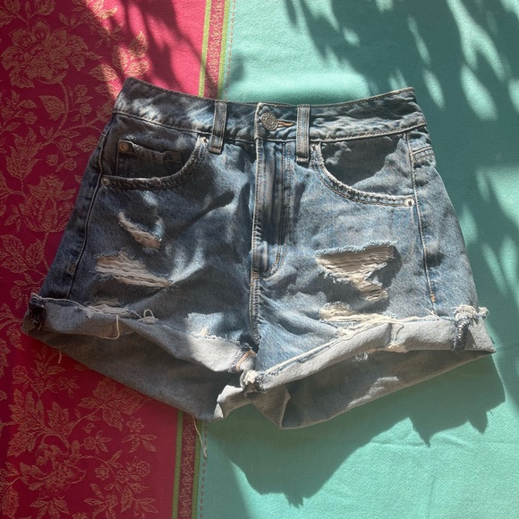 GARAGE jean shorts 🩵 size XS - Picture 2 of 2